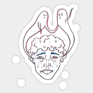 Unsure Ghosts Sticker